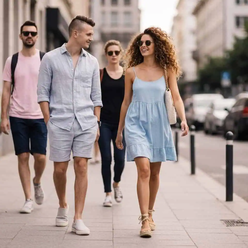 Ubrania na upał w mieście: jak się ubrać, by przetrwać gorące dni