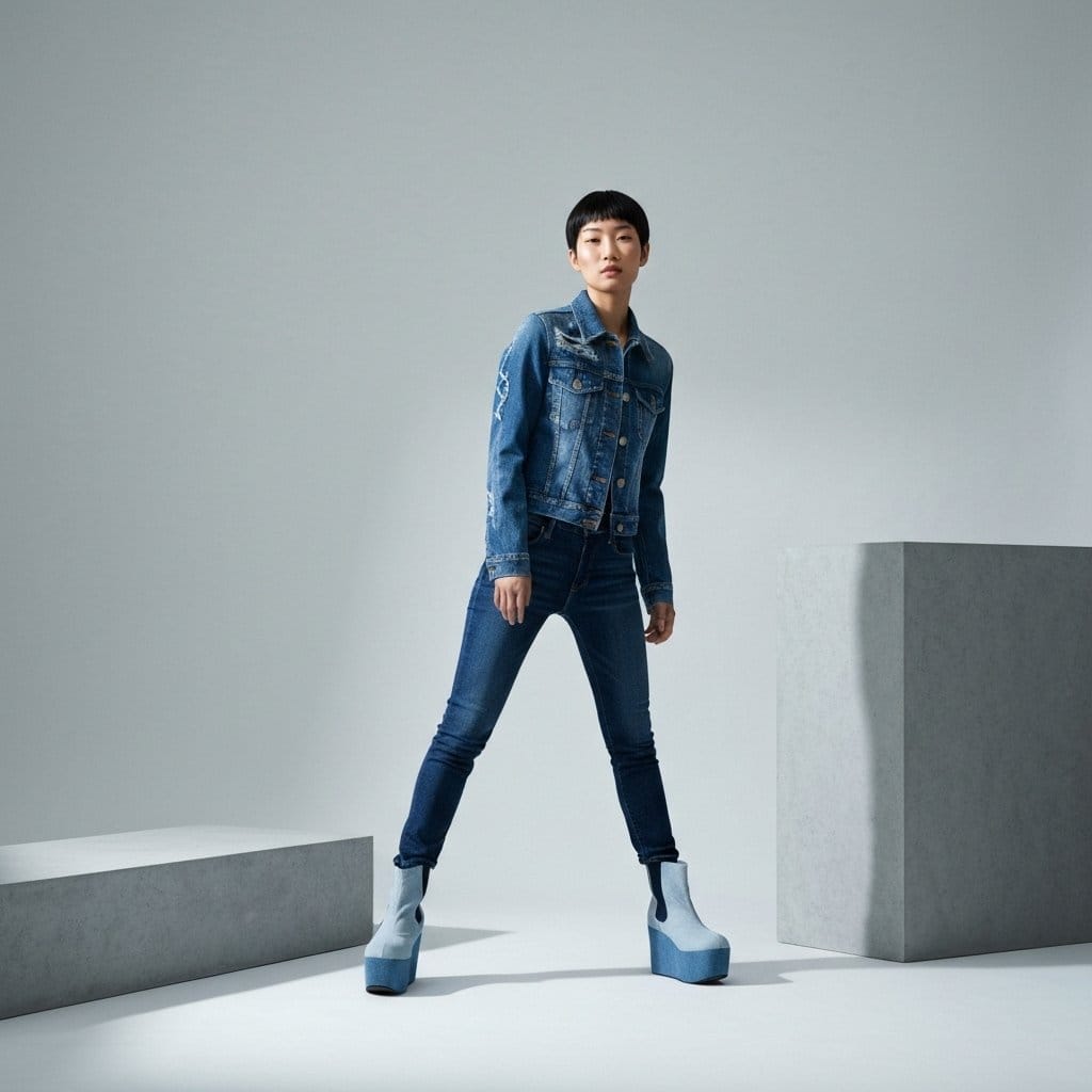 Jeans od stóp do głowy: Kompleksowy przewodnik po denimowej total look