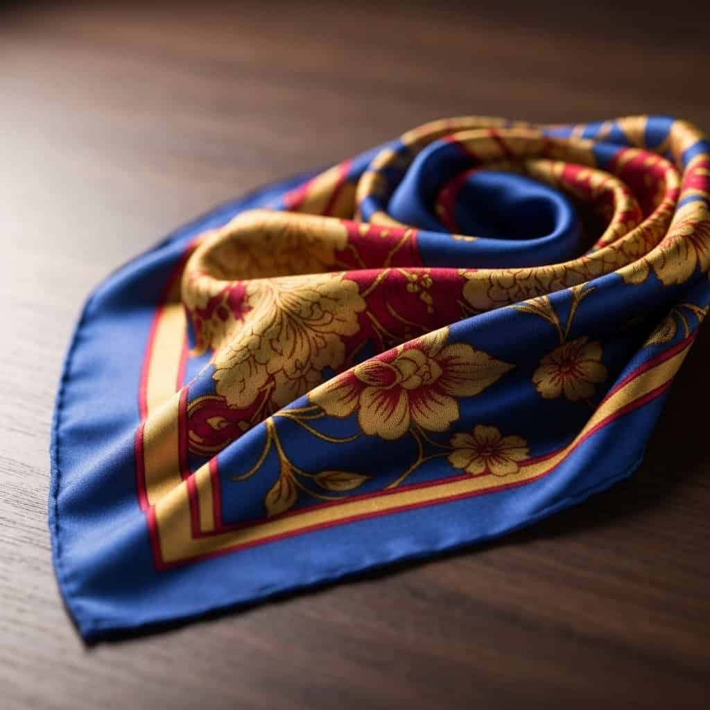 Jedwabna apaszka: ponadczasowy dodatek, który odmieni każdą stylizację